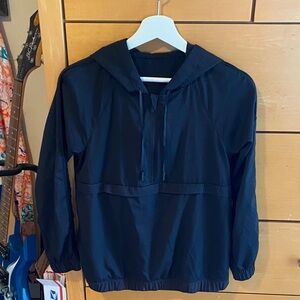 LULULEMON Hooded Pullover 3/4 zip light jacket